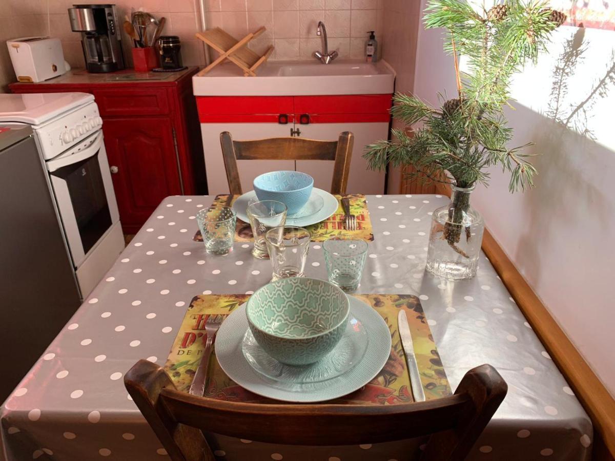 Studio Sympa Avec Terrasse , Maxi 4 Pers.Briancon Bagian luar foto