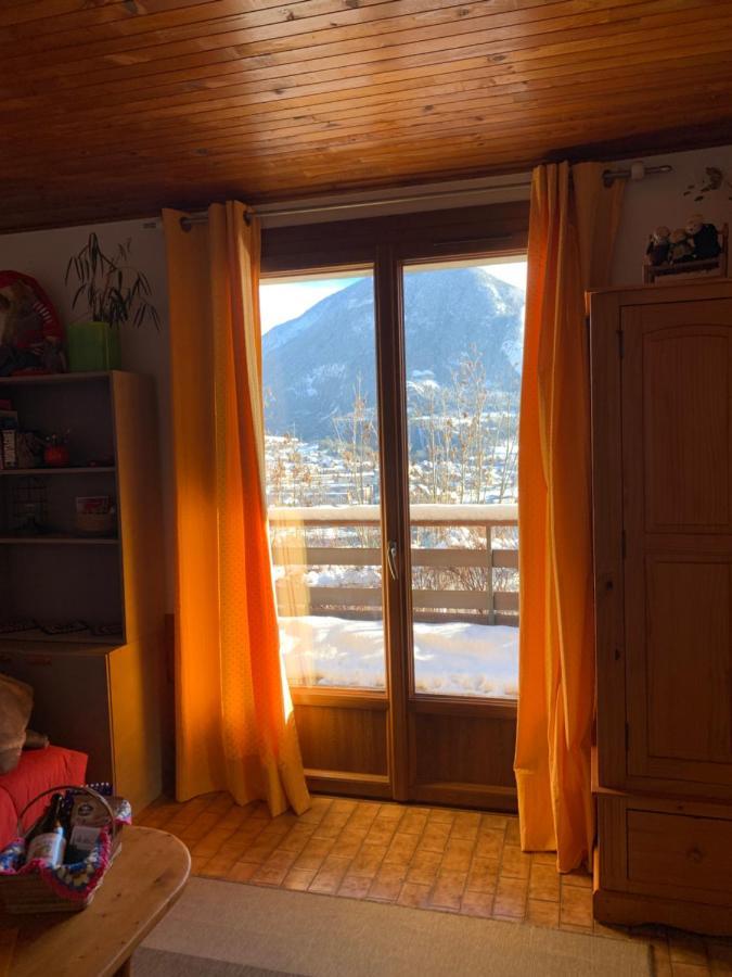 Studio Sympa Avec Terrasse , Maxi 4 Pers.Briancon Bagian luar foto
