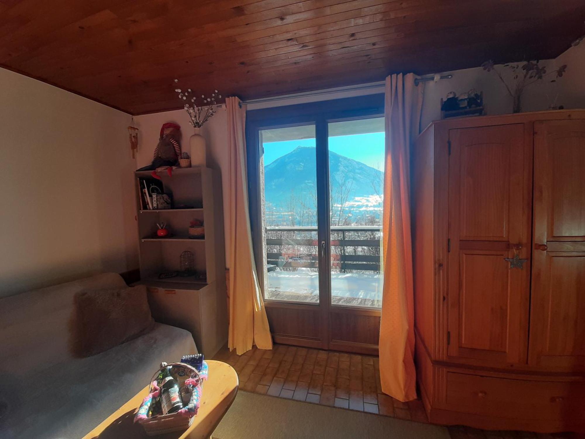 Studio Sympa Avec Terrasse , Maxi 4 Pers.Briancon Bagian luar foto