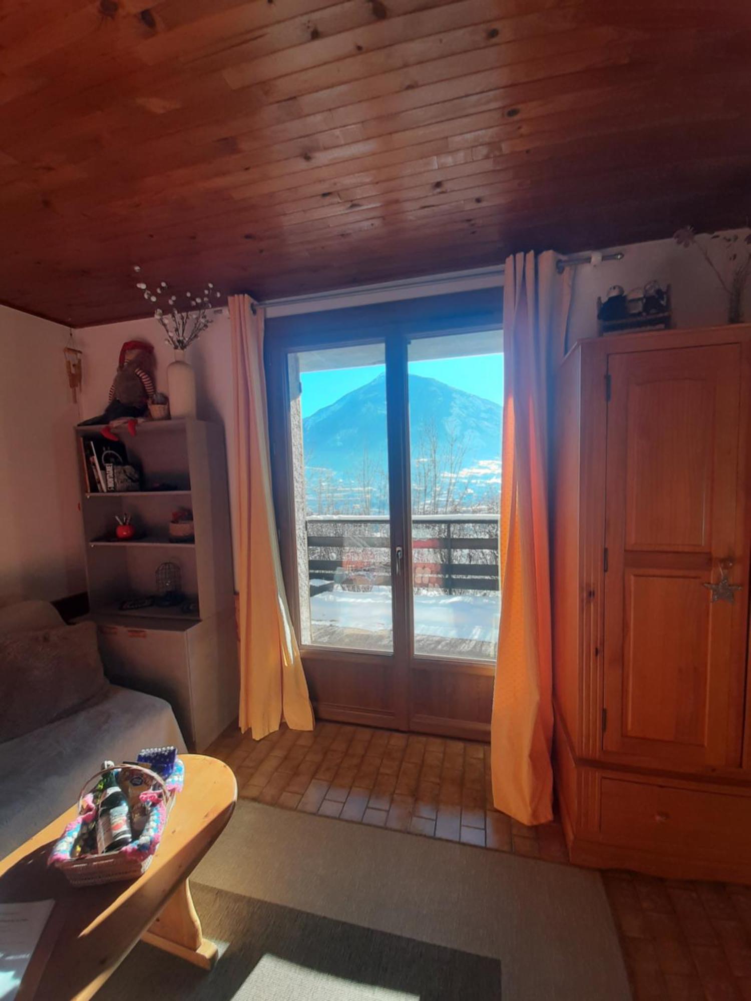 Studio Sympa Avec Terrasse , Maxi 4 Pers.Briancon Bagian luar foto