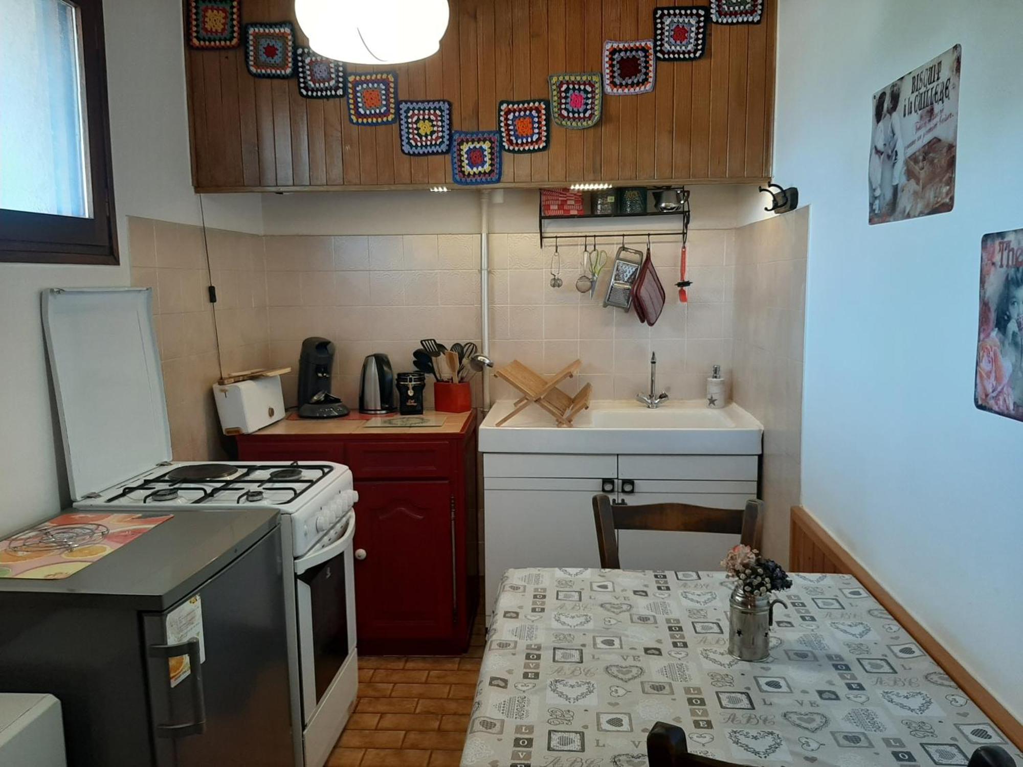 Studio Sympa Avec Terrasse , Maxi 4 Pers.Briancon Bagian luar foto