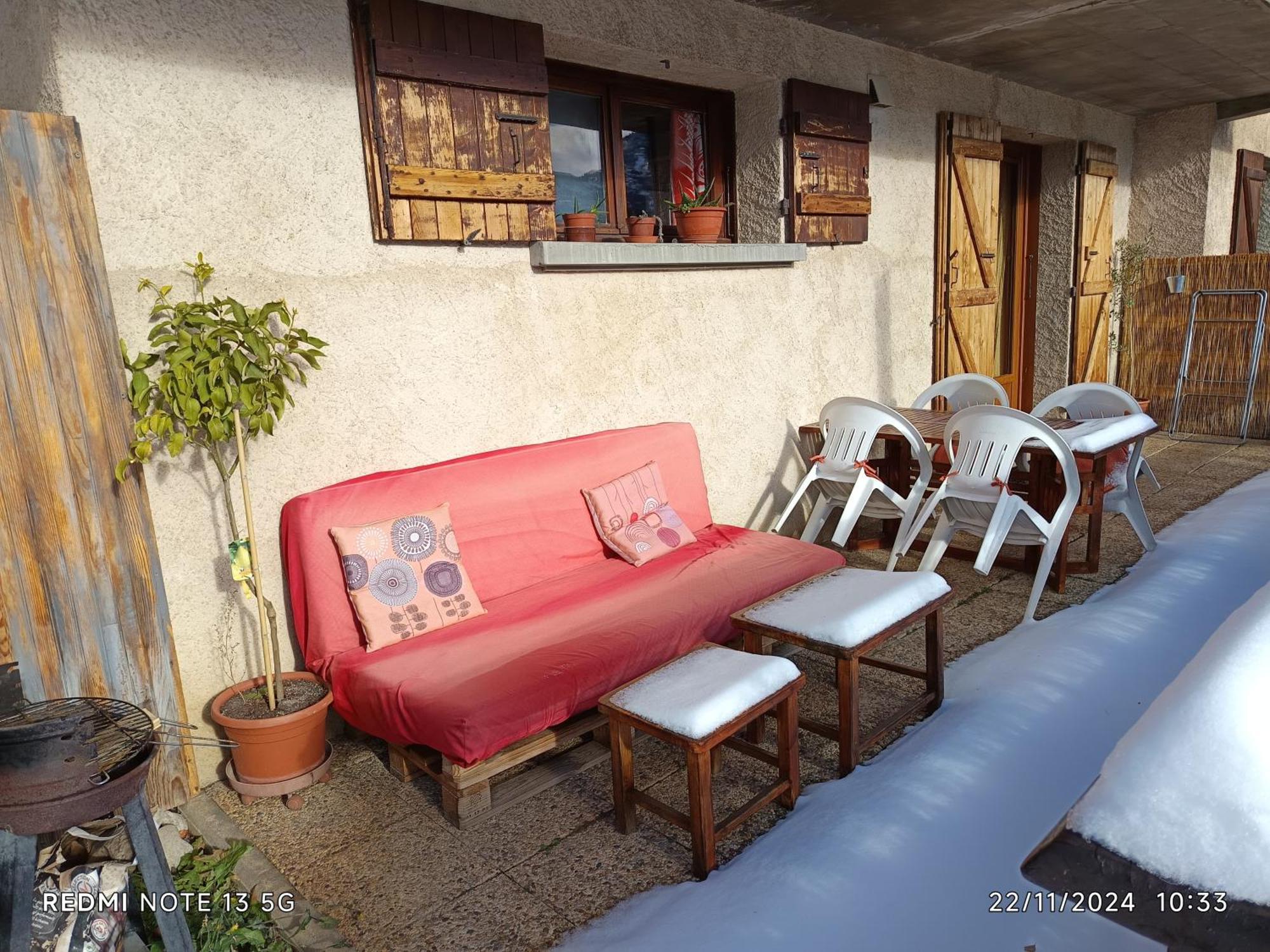 Studio Sympa Avec Terrasse , Maxi 4 Pers.Briancon Bagian luar foto